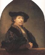 REMBRANDT Harmenszoon van Rijn Self-Portrait at the age of 34 (mk33) France oil painting artist